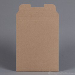 Rigid Mailer. Brown Kraft. 8-7/8 x